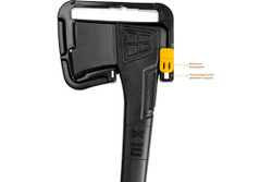 KRAFTOOL  X10 750/1000 г, в чехле, 450 мм,  Универсальный топор (20660-10)