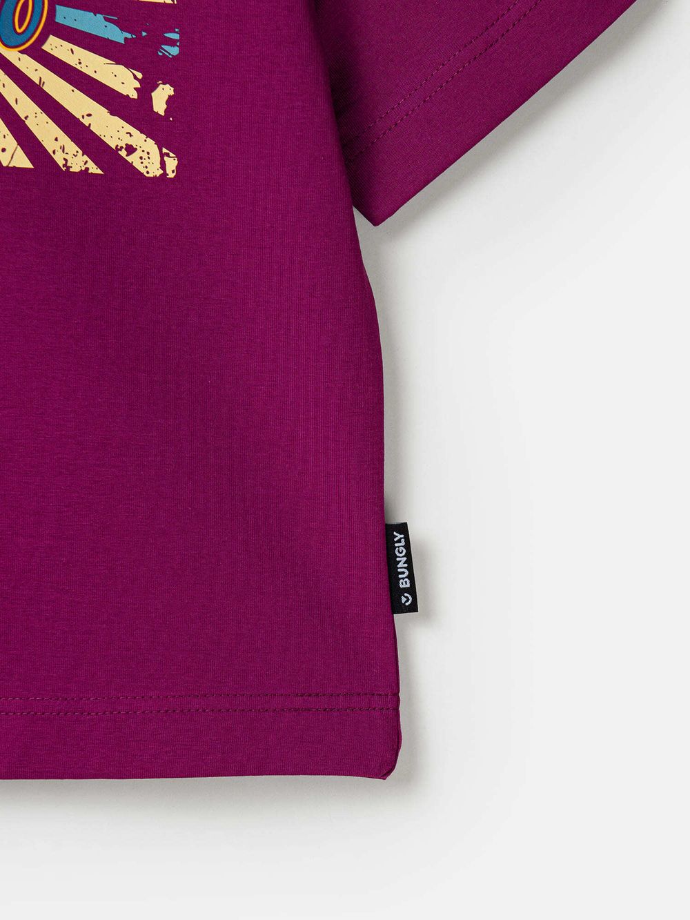 Футболка оверсайз "Слива" с принтом