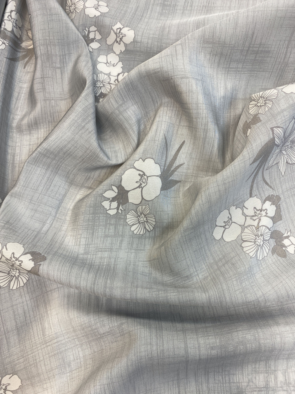 Ткань натуральный шелк 100% (Италия) ш-140см цена за 1м