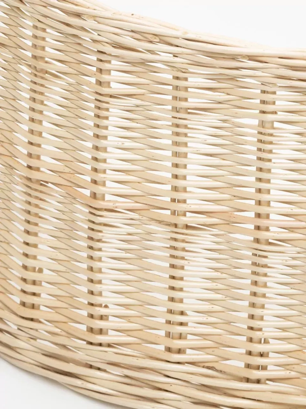 Корзина для декорирования основания елки 105*30 см., белая, натуральная, ЕлкиТорг (105-226)