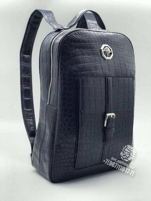 Рюкзак Stefano Ricci из кожи крокодила