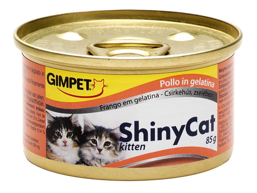 Gimpet Корм конс. 85 г для котят Шани Кэт цыпленок