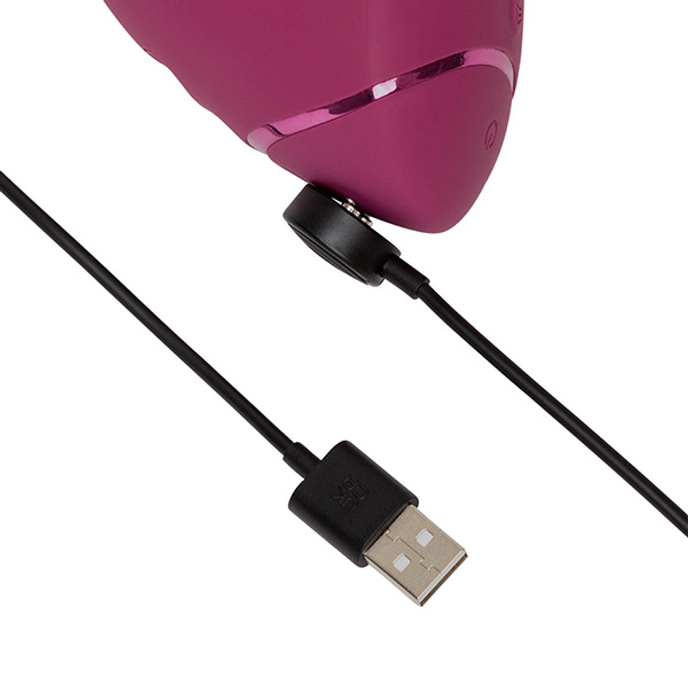 Розовый вибратор 19,5см с вакуумным стимулятором Womanizer Next Duo Dusky Pink WZ142SG3