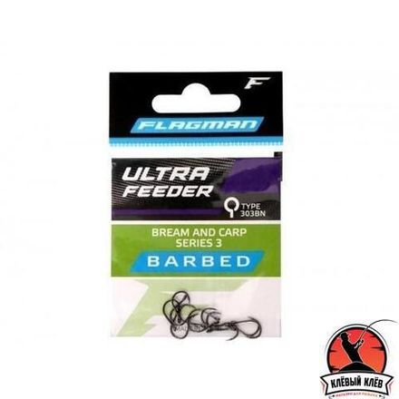 FLAGMAN Крючок Ultra Feeder Bream And Carp Series 3 №12 12шт
