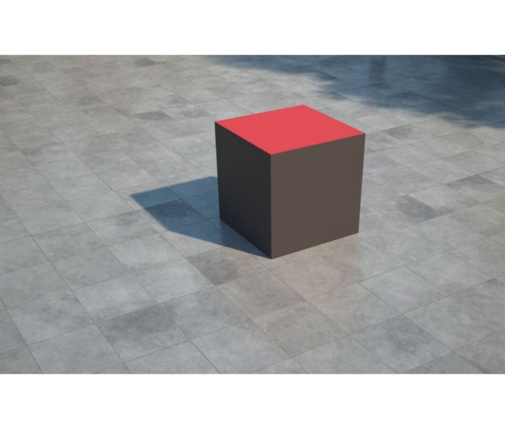 Куб - элемент паркур площадки