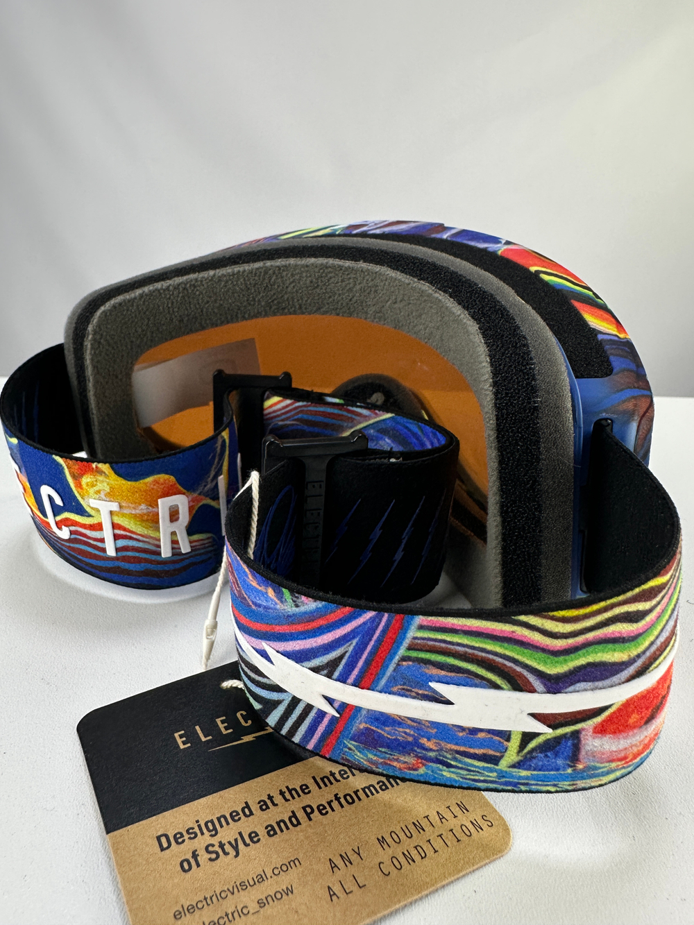 ELECTRIC маска CAM (FW24) (MIKE PARILLO/BLUE CHROME, O/S)