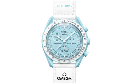 Часы Omega Moonswatch Mission to Uranus 42 mm x Swatch, SO33L100