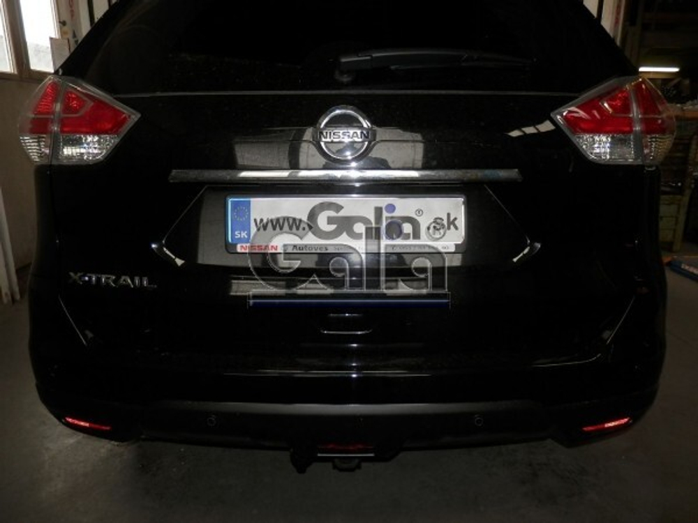 Фаркоп оцинкованный Galia N055A для Nissan X-Trail 2015-, Renault Koleos 2016-(паспорт и сертификат в комплекте)(без электрики)