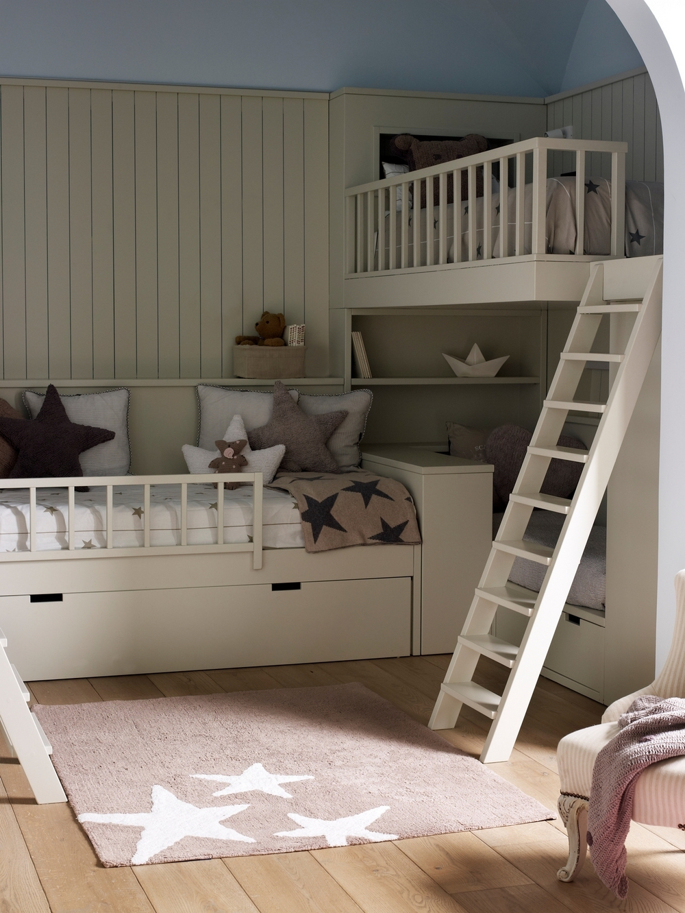 Ковер Lorena Canals Three Stars White (120 x 160 см)