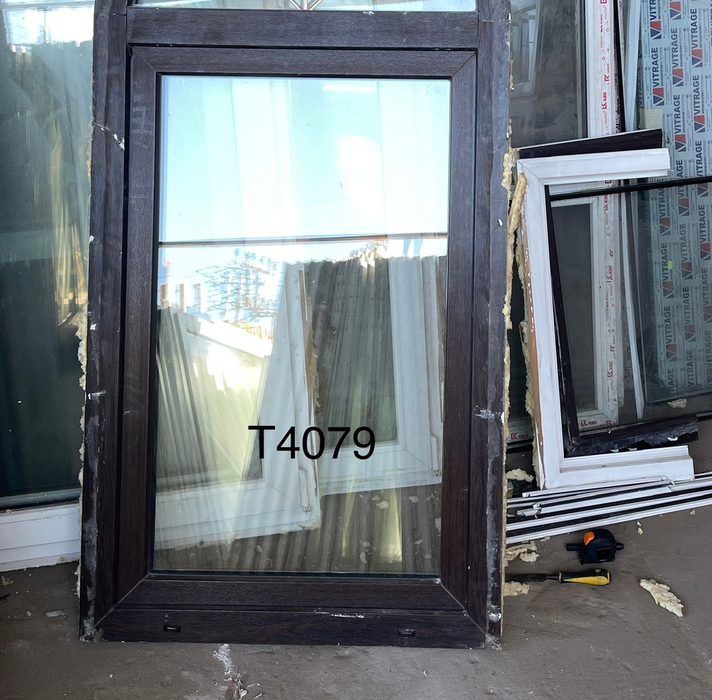 БУ Окно Пластиковое 128(в) х 85(ш)