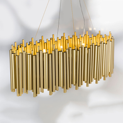 816202 Люстра SAVONA 20х40W G9 ЗОЛОТО