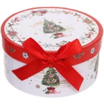 Чайная пара керамическая «Ёлочка» (кружка 220мл+блюдце) в подарочной коробке