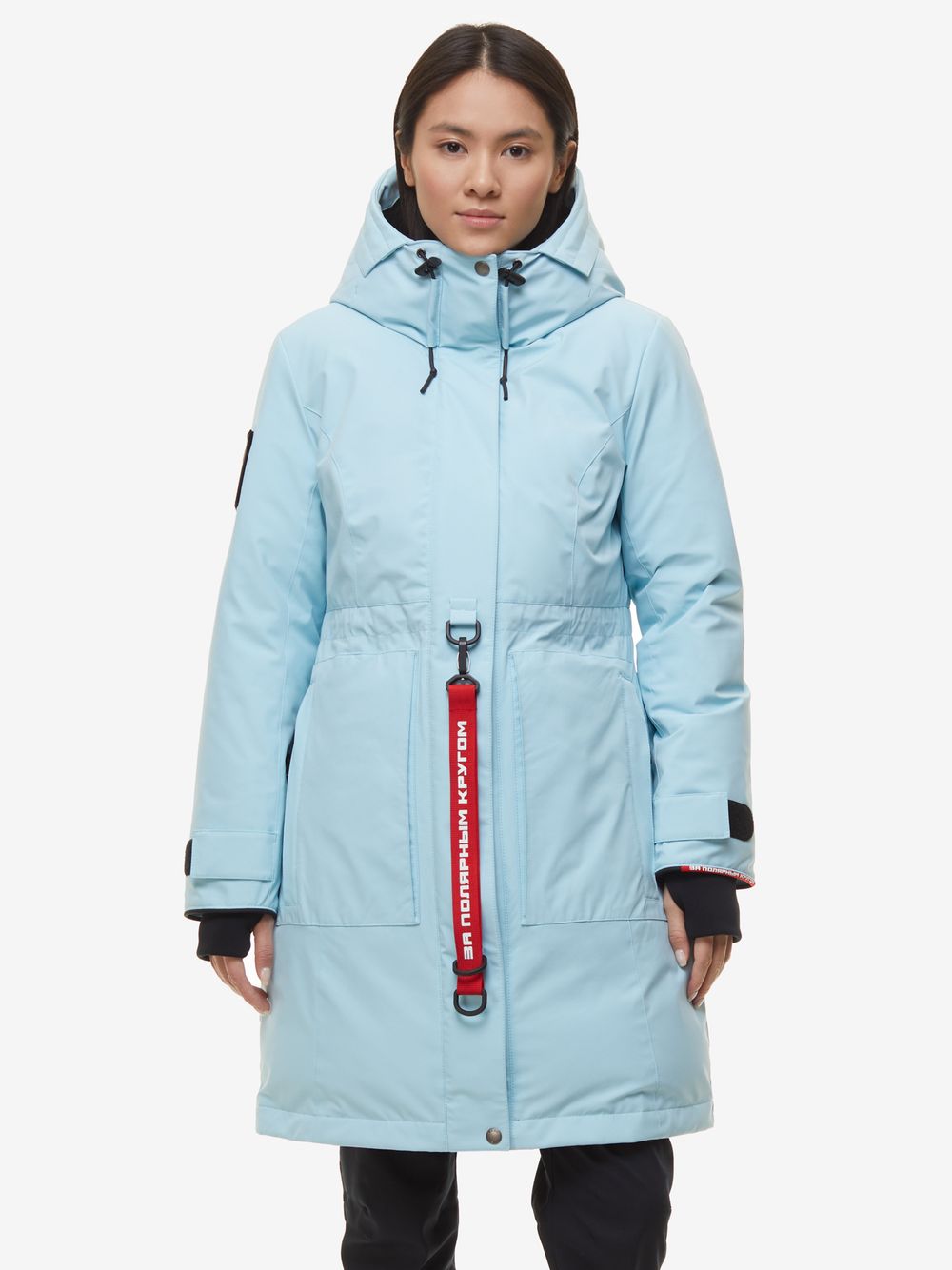 Куртка женская пуховая BASK KHETA аква светлый