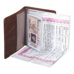 Обложка для автодокументов натуральная кожа краст, машина + "АВТОДОКУМЕНТЫ", коньяк, 238208