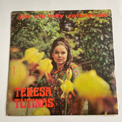 Винтажная виниловая пластинка LP Teresa Tutinas Jak Cie Mi y Zatrzymac (Польша 1968)