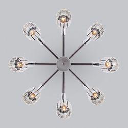 Люстра на штанге Eurosvet Tenia 70090/8 графит