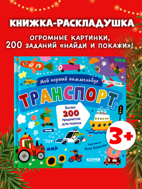 Мой первый виммельбух. Транспорт