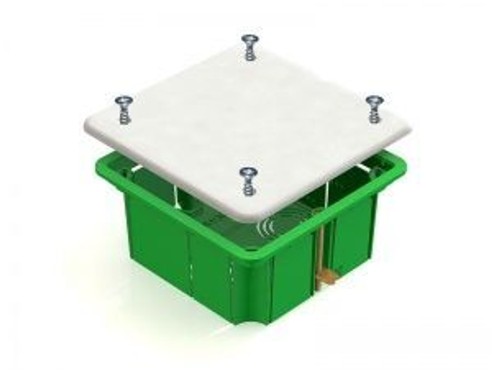 GE 41021 Коробка распаечная для полых стен 92х92х45 металл. лапки