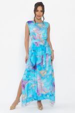 Платье Иниша (голубое) П13923-4М LT Collection
