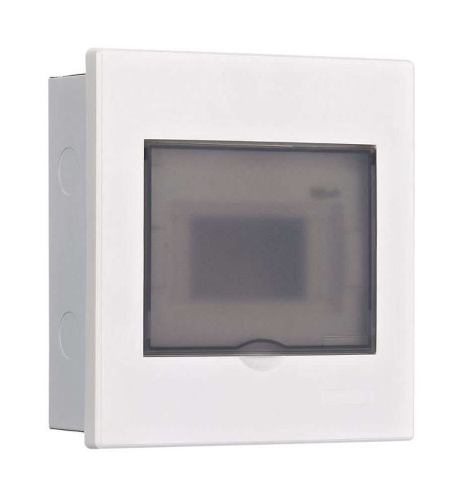 Корпус встраиваемый дв. 1 ряд 6 мод. IP41 ЩРВ-М прозр. DEKraft 31071DEK Корпус встраиваемый дв. 1 ряд 6 мод. IP41 ЩРВ-М прозр. DEKraft 31071DEK