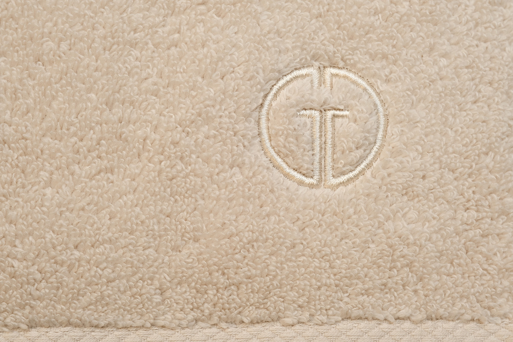 Полотенце 30х50 Garda Decor Соло кремовое