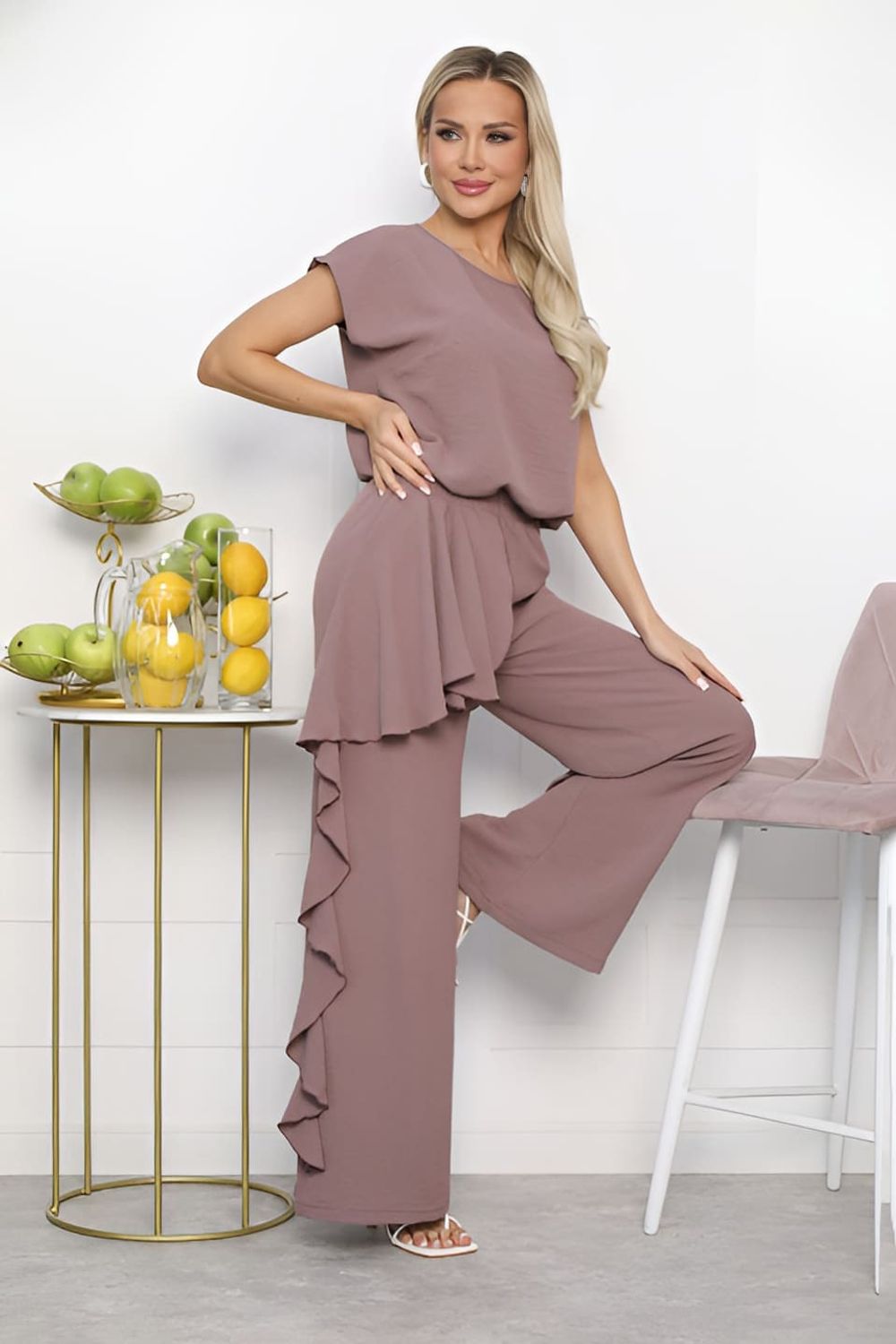 Костюм Морской бриз (пыльно-лиловый) К13676-5М LT Collection