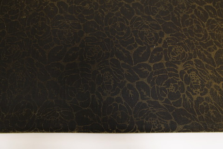 Трикотаж двойной цветы