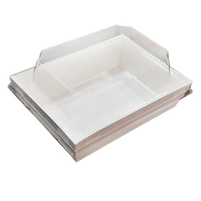 Контейнер бумажный Ant Box White с крышкой 400 мл 9- 12 (85x120x68) 1/600