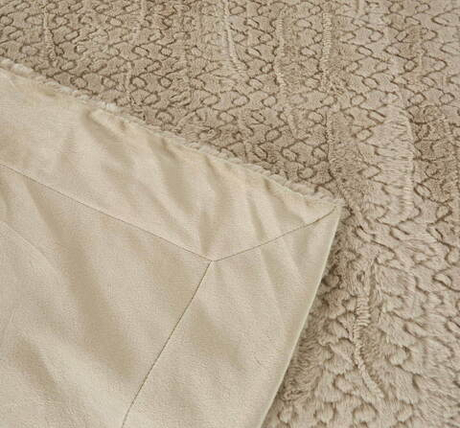 Плед 210х230 Sofi De MarkO Теодор бежевый