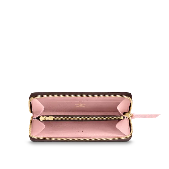 Кошелек женский Louis Vuitton Clemence коричневый