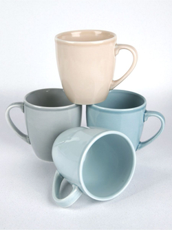 Кружки парные набор Башкирский фарфор, 270 мл, 2 шт, фарфор, цвет, для кофе и чая