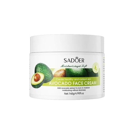 Sadoer увлажняющий крем с экстрактом авокадо Avocado Moisturizer Cream, 140 гр.