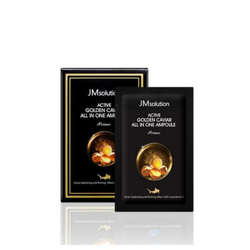 JMsolution Active Golden Caviar All In One Ampoule ампульная сыворотка 3 в 1 с экстрактом икры и золотом