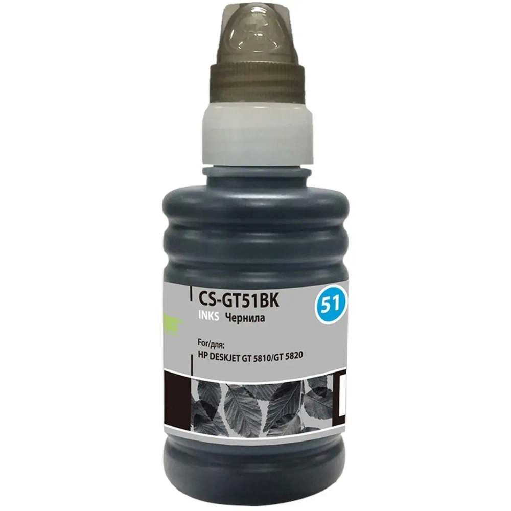 Чернила Cactus CS-GT51BK M0H57AE чер. 100мл для DJ GT 5810/5820/5812/5822