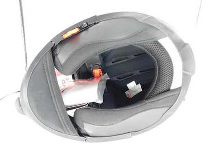 Шлем модуляр LS2 FF370 Чёрный глянец XL