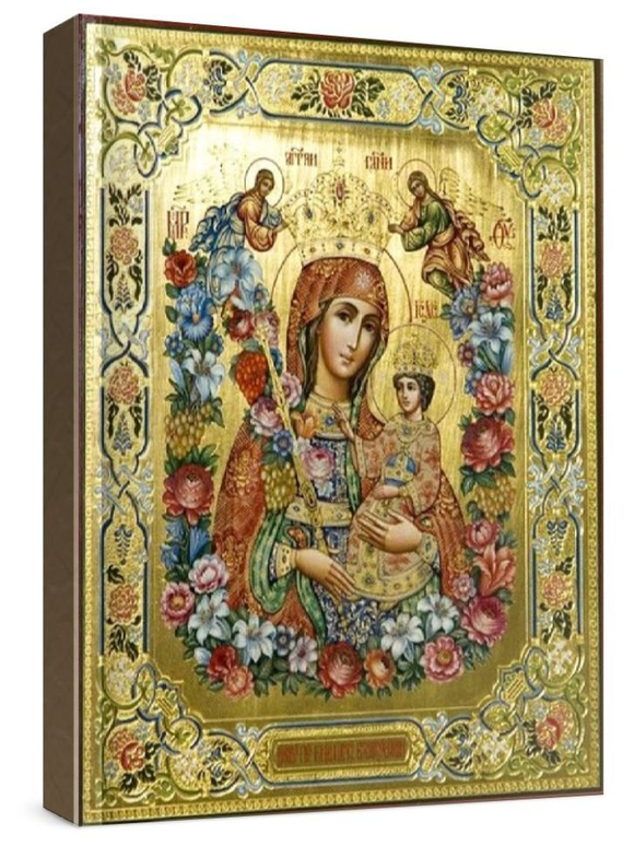 Неувядаемый Цвет (рукописная икона)