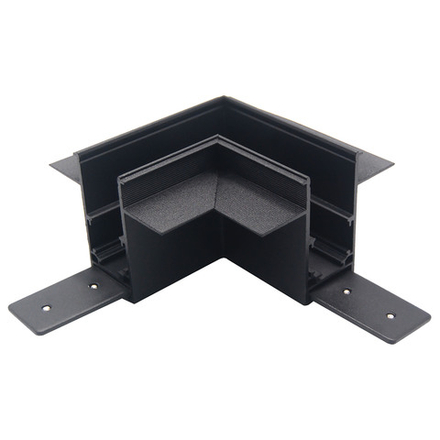 509247P Соединитель угловой UNO PRO для встраиваемых треков 509227(P)/509237P ЧЕРНЫЙ