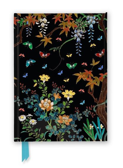 Bloknot \ Блокнот \ Notebook Ashmolean Museum: Cloisonné Casket with Flowers and Butterflies (Foiled Journal)