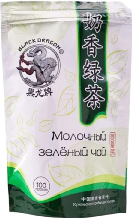 Чай зеленый Black dragon Молочный 100 г