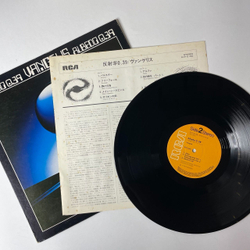 Винтажная виниловая пластинка LP Vangelis Albedo 0.39 (Japan 1977) (No Obi)