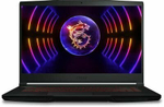 Ноутбук игровой MSI GF63 Thin 12UC-1036XRU 9S7-16R821-1036, 15.6", IPS, Intel Core i5 12450H 2ГГц, 8-ядерный, 16ГБ DDR4, 512ГБ SSD, NVIDIA GeForce RTX 3050 для ноутбуков - 4 ГБ, Free DOS, черный+ USB С WINDOWS 11 ПОДАРОК