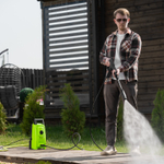 Моечная машина высокого давления АМ-1600, 1600 Вт, 130 бар, 330 л/ч, переносная Сибртех