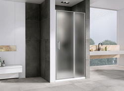 Душевая дверь Abber Sonnenstrand 120 AG04120MS профиль Хром стекло матовое