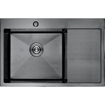 Мойка для кухни из нержавеющей стали GERHANS K37851B-L  PVD