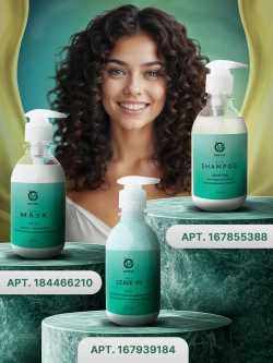 Маска для кудрявых и вьющихся волос с коллагеном