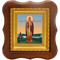 Герман Парижский святитель. Икона на холсте.