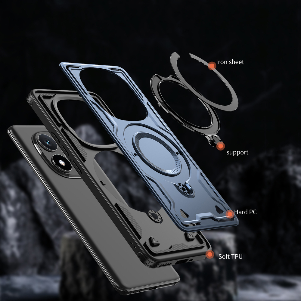 Чехол Magneto Case с кольцом для Xiaomi Redmi Note 14 Pro+