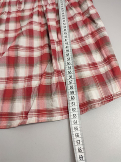 Рубашка в клетку стильная 44 размер