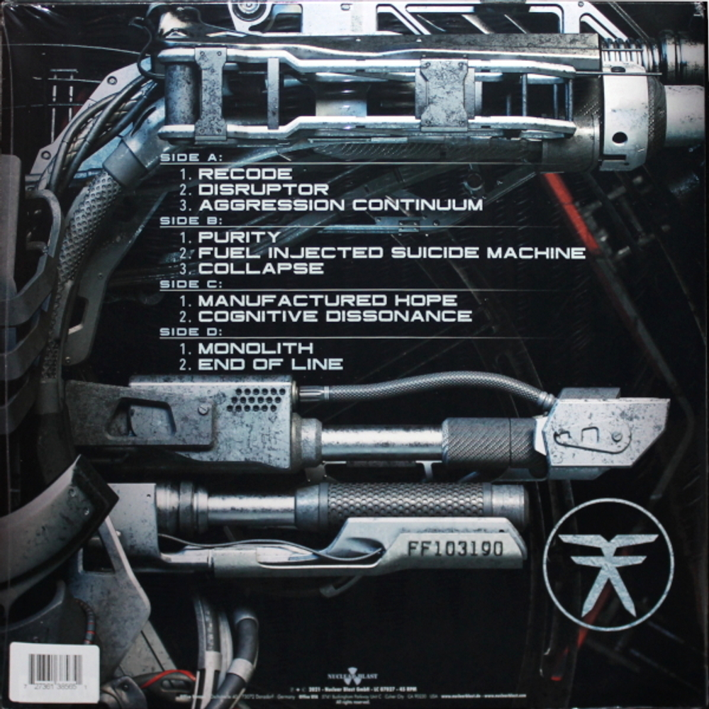 Fear Factory / Aggression Continuum (Coloured Vinyl)(2LP)
