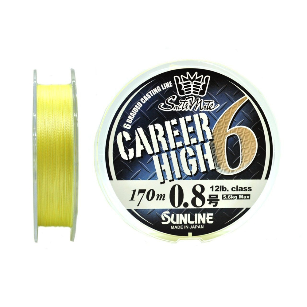 Шнур плетеный Sunline SM Career High 6 HG 170M 12lb/#0.8